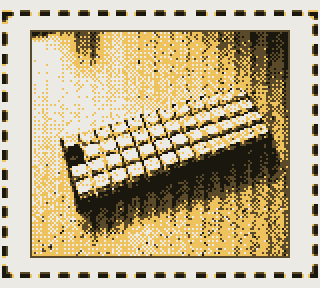 Game Boy Camera dog photo